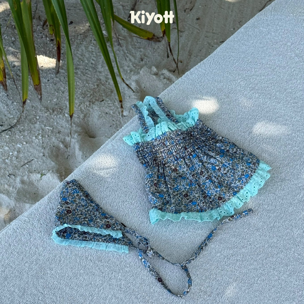 Floral Smocked Two-Piece Set