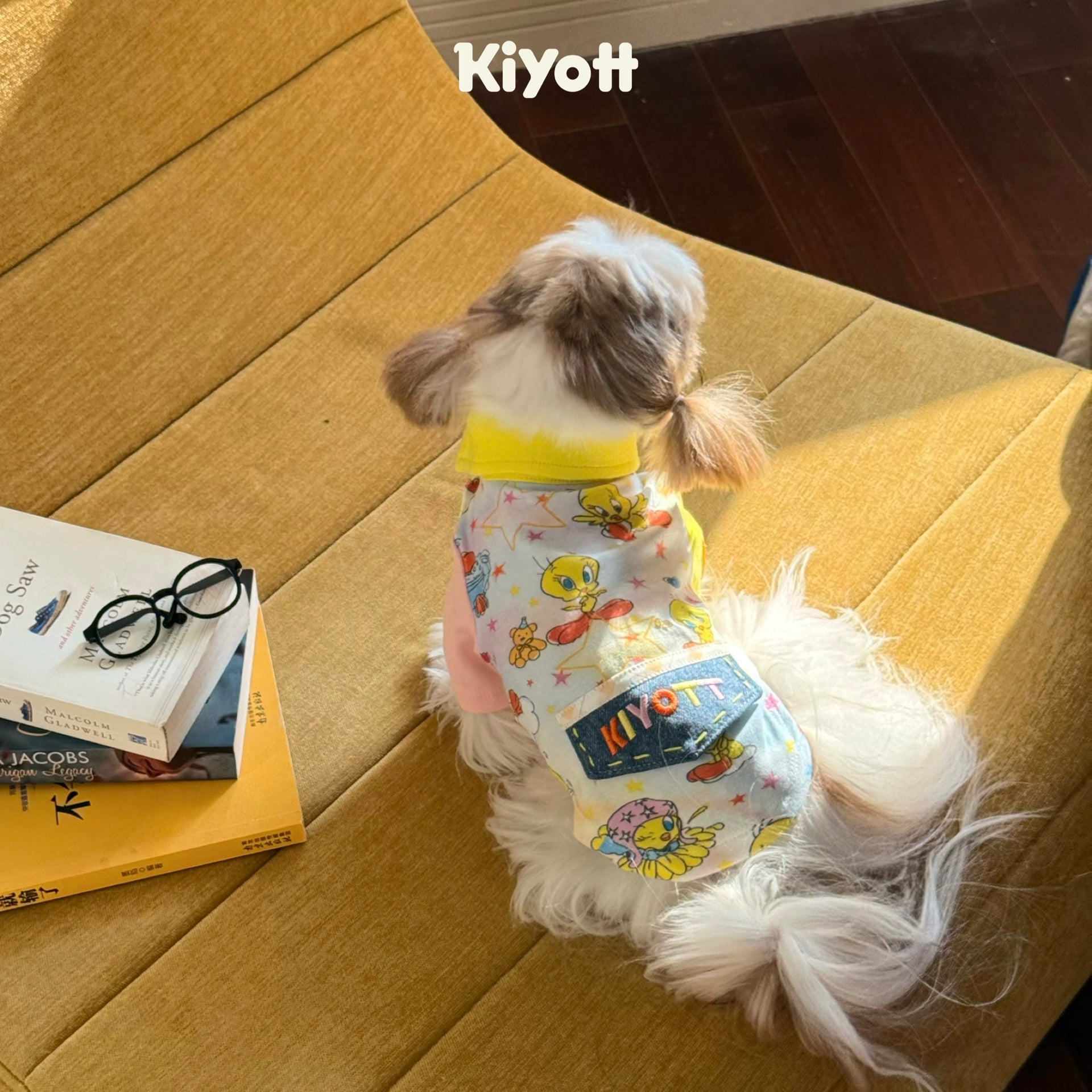 Hand-Embroidered Contrast Base Shirt