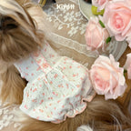 Korean Bubble Crepe Pumpkin Dress