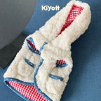 Color-block Sherpa Jacket