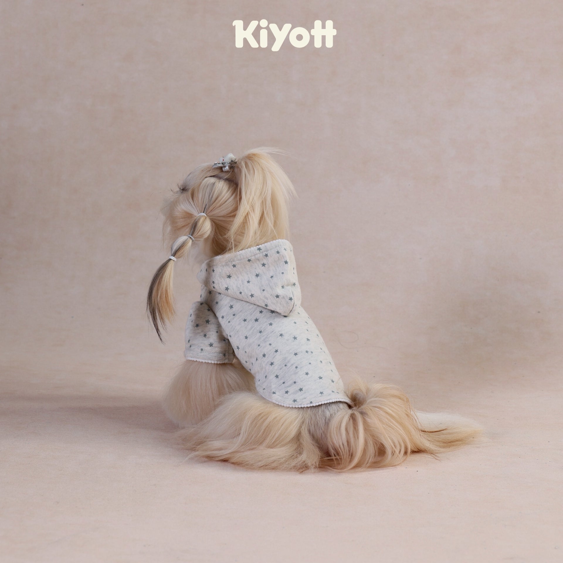 Heather Grey Star Hoodie