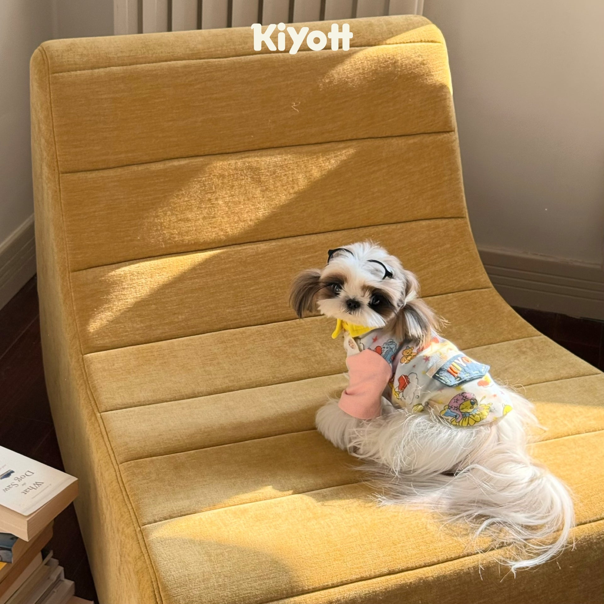 Hand-Embroidered Contrast Base Shirt