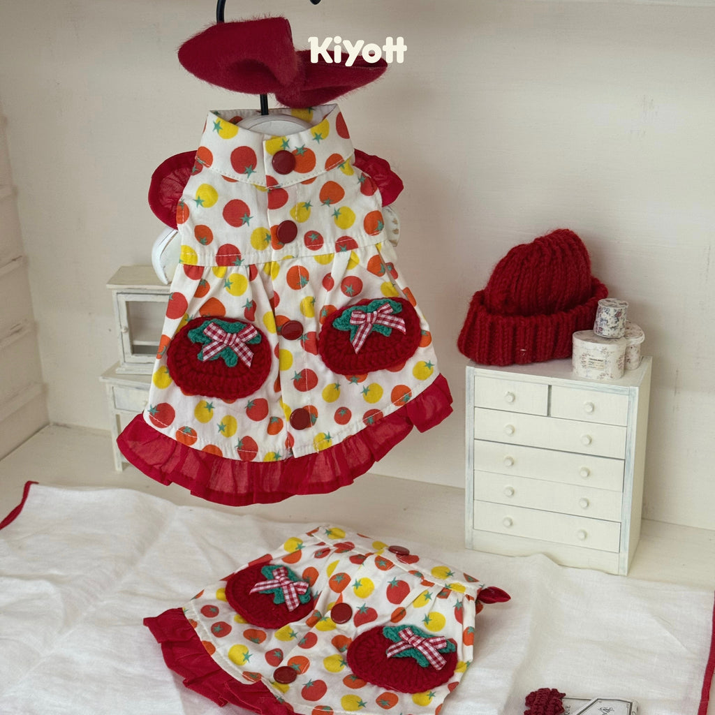 Tomato & Egg Pet Dress