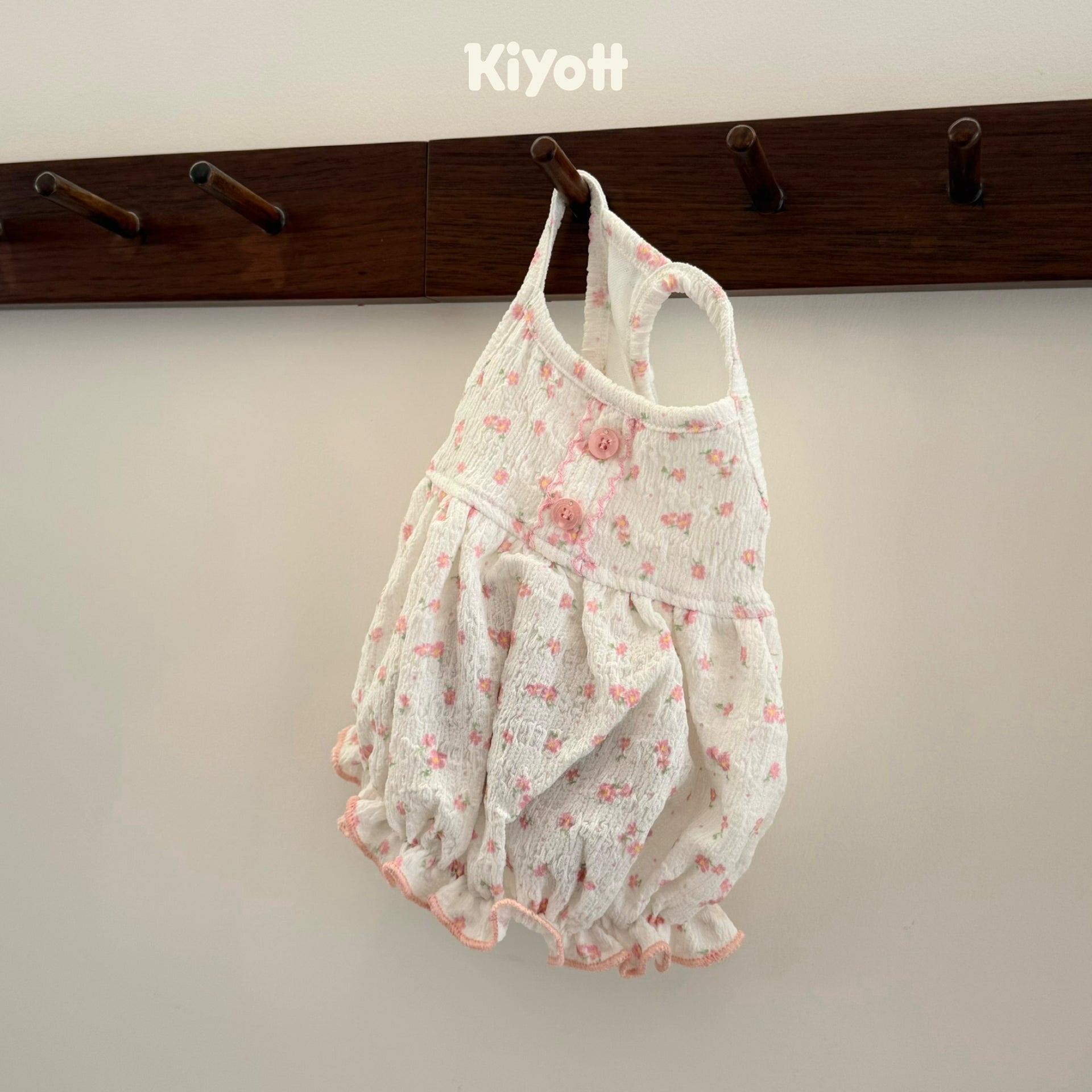 Korean Bubble Crepe Pumpkin Dress