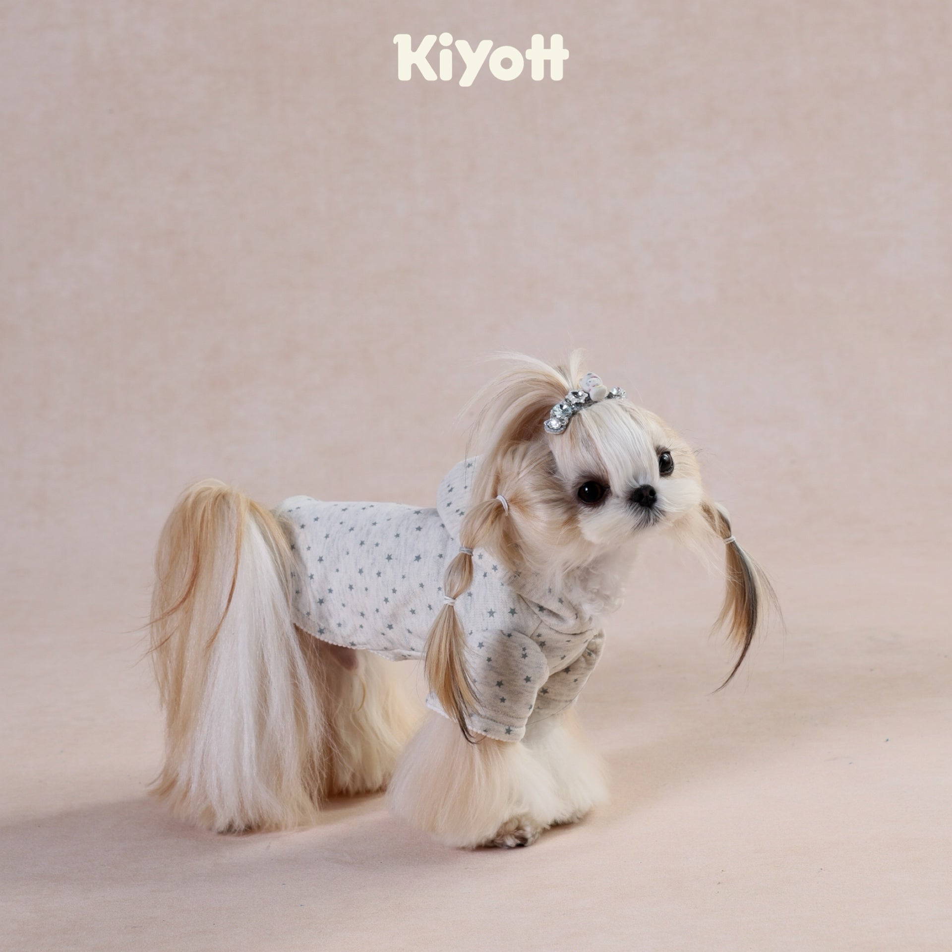 Heather Grey Star Hoodie