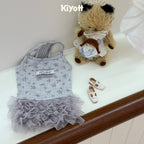 グレーチュールケーキスカート