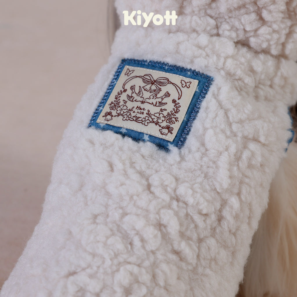 Color-block Sherpa Jacket