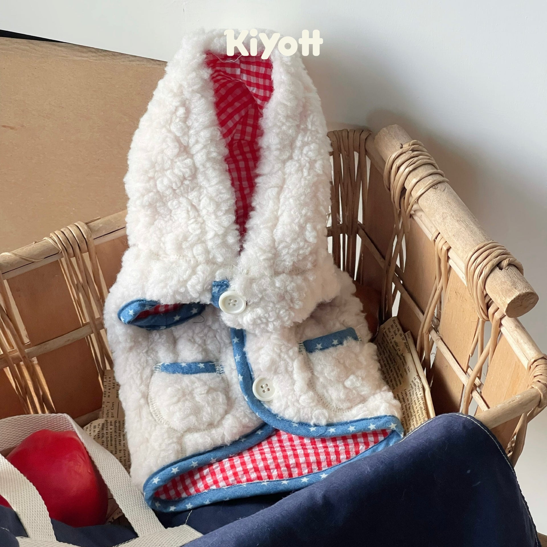 Color-block Sherpa Jacket