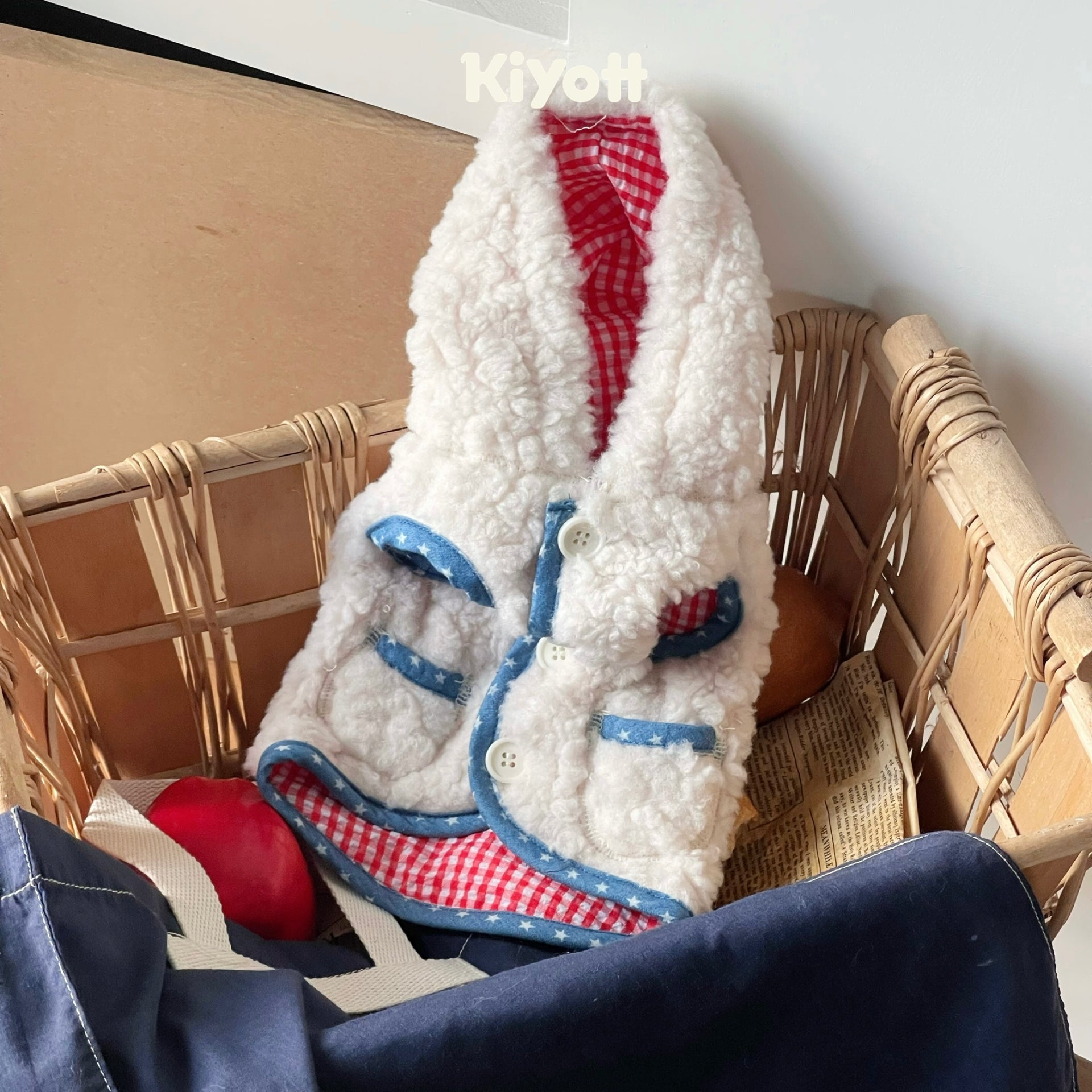 Color-block Sherpa Jacket