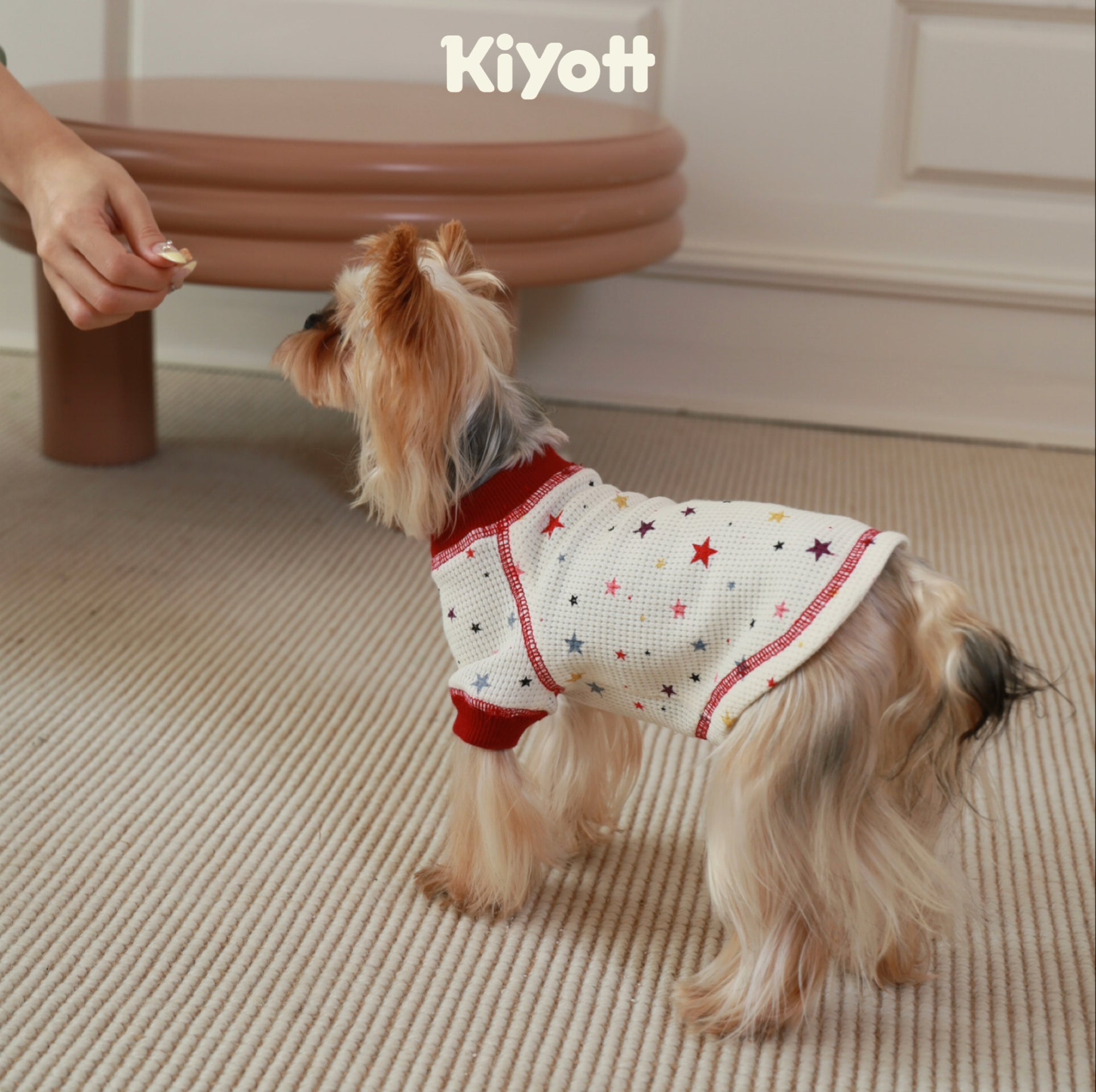 Starry Sky Waffle Knit Pet Shirt