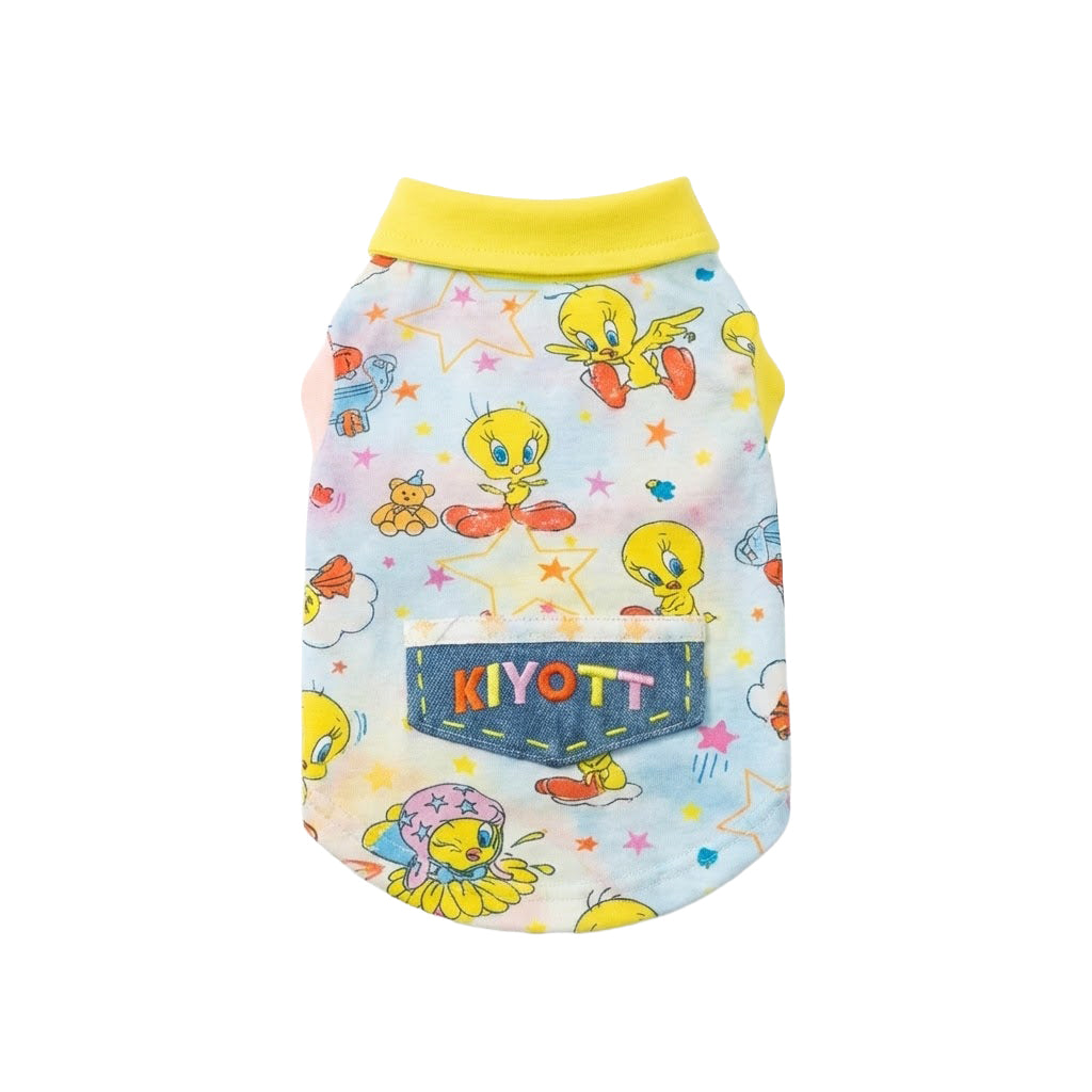 Hand-Embroidered Contrast Base Shirt