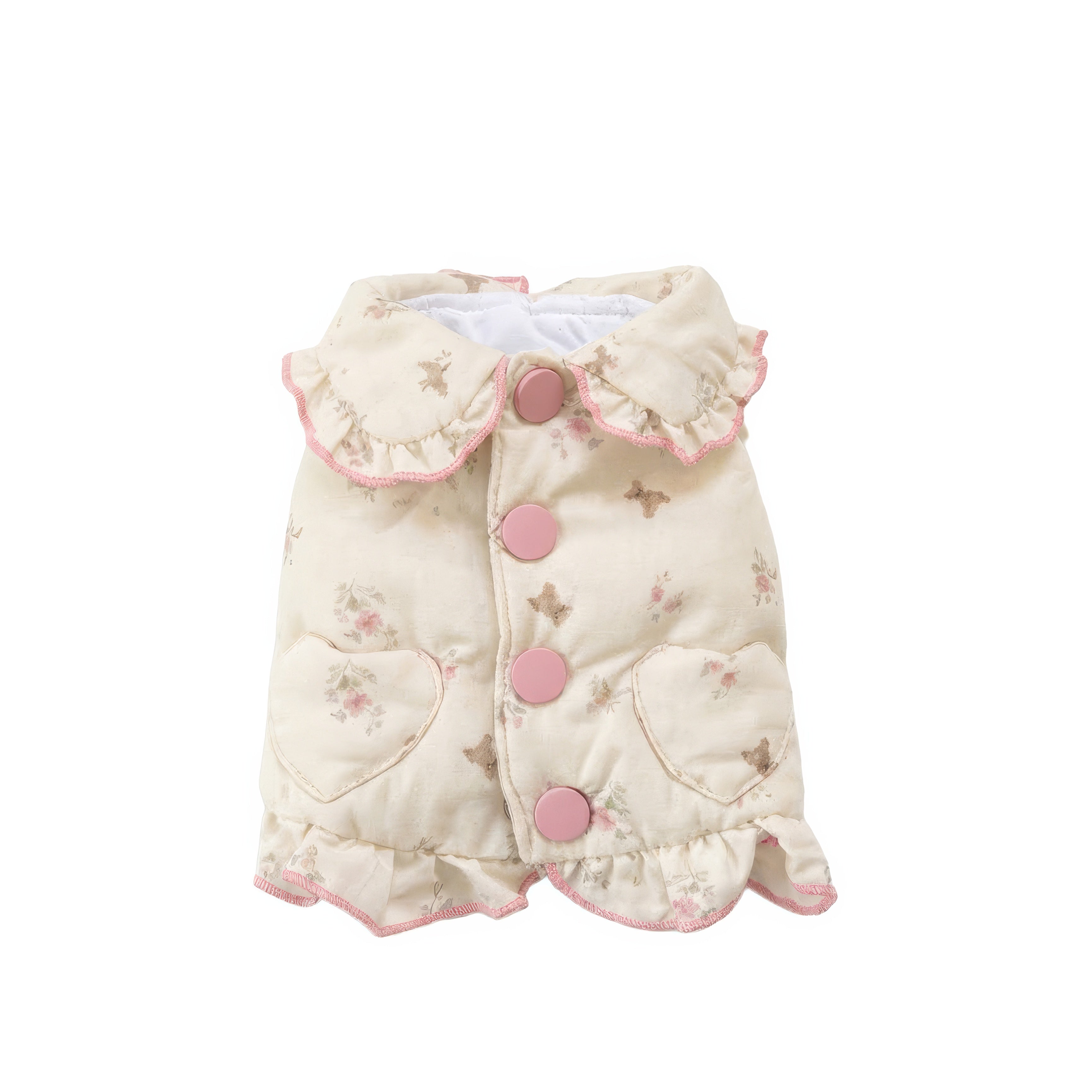 Floral Puffer Jacket